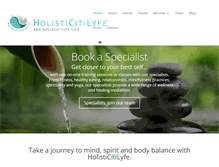 Tablet Screenshot of holisticitilyfe.com